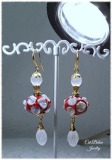 Vintage Ohrringe Barock Rokoko