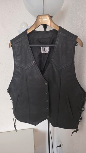 Lederweste motorrad l - ❤lederweste,