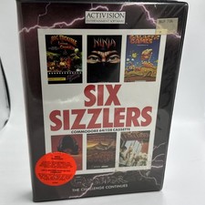 Activision Commodore 64 Datasette Box The Last Ninja, Labyrinth, Big Trouble In