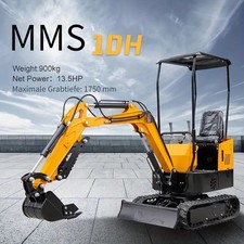 Mini-Raupenbagger zu verkaufen Small Digger 13,5HP EPA Benzinmotor Minibagger