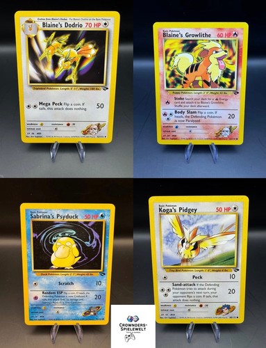 Pokemon gym challenge karten - gym,