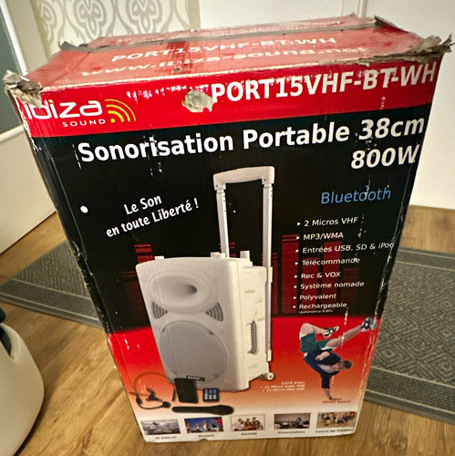 Ibiza sound port15vhf - sound, port15vhf-bt-wh