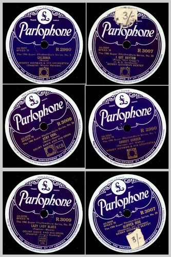 Parlophone super rhythm - 3x,