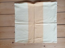 Scantex Kissenhülle Kissenbezug 50x50cm Gelb Streifen 