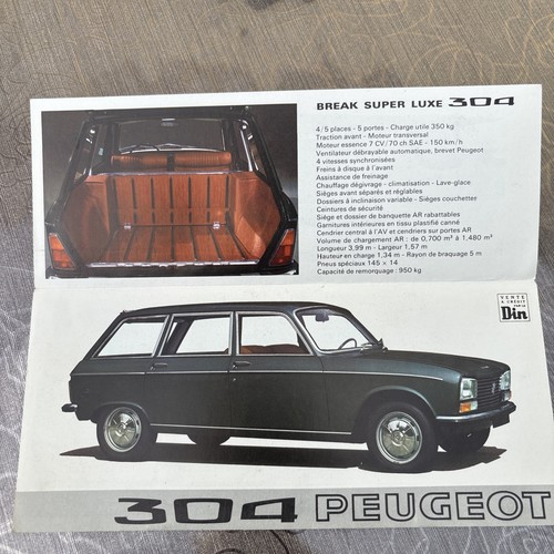 Kfz heft peugeot - kfz, 304