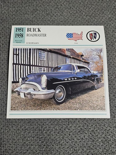 Buick roadmaster geschichte - roadmaster,
