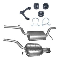 Auspuffanlage + Montagesatz