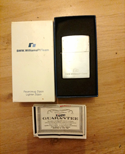 Zippo feuerzeug bmw williams - feuerzeug,
