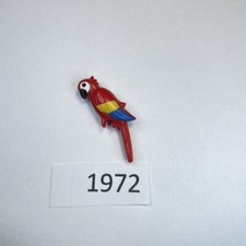 Playmobil Papagei Rot/Gelb/Blau/Blau/Gelb Tier Vogel Ara Piraten Matrose V-1972