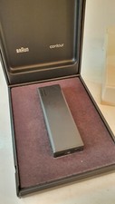 Braun Design Feuerzeug Contour 70er 80er Jahre. NEUWERTIG! Komplett mit allem.