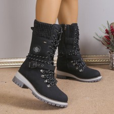 Damen Winter Schneestiefel
