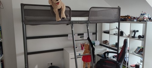 Hochbett kind grau ikea guter - kind,