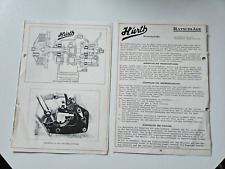 Hurth Getriebe Zeichnung Originale