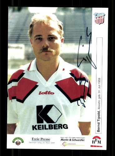 Bernd tipold autogrammkarte - bernd,