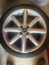 4 Stück Original Mini Cooper S Cabrio Alufelgen 7Jx17 EH2 mit Winterreifen.