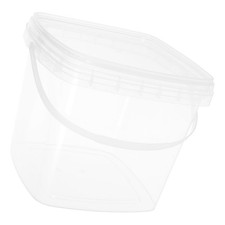 Durchsichtiger Eimer