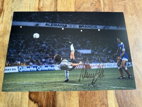 Klaus fischer autogramm - fischer,