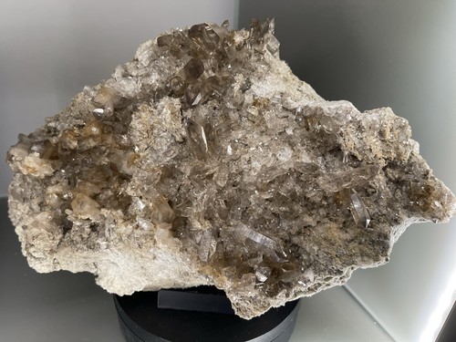 Top große rauchquarz stufe - große,