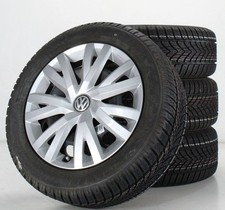 VW Golf 7 Winterräder Dunlop Felgen 16 Zoll Stahlfelgen 5Q0601027BG 5Q0601027BS