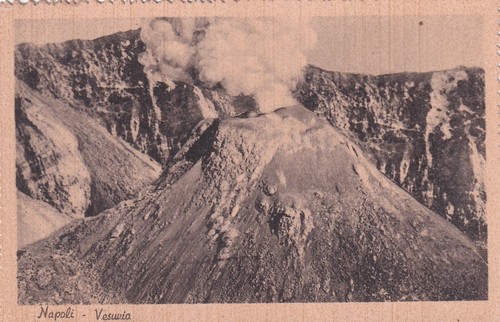 Napoli vesuvio berg - napoli, vesuv