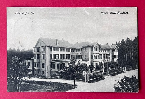 Oberhof thüringen 1907 - ak,