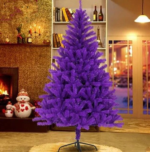 Weihnachtsbaum lila