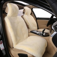 2x Autositzbezug Faux Lammfell Lammfellbezug Highback-Sitz Sich Warm für BMW