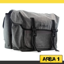 Fahrrad Tasche Gepäckträger Gepäckträgertasche Fahrradtasche Grau