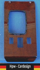 SCHALTKONSOLE SCHALTBRETT WOOD