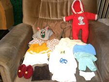 Puppenkleidung ca. 15 Teile - Für Puppen ca. 30 - 50 cm in Unterschied ( K / 1 )