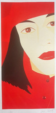 Alex katz lithographie coa - alex,