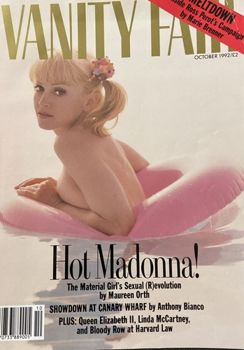 Madonna vanity fair - -, october