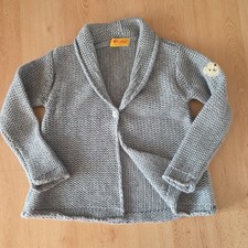 Steiff strickjacke 86 grau - gr.,