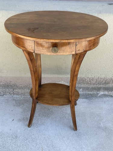 Beistelltisch holz furniert - beistelltisch,