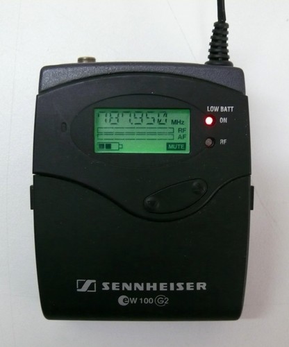 Sennheiser bodypack receiver - sennheiser, bodypack-receiver