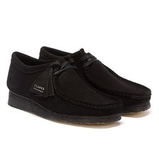 Clarks Originals Wallabee Herrenschuhe In Schwarz
