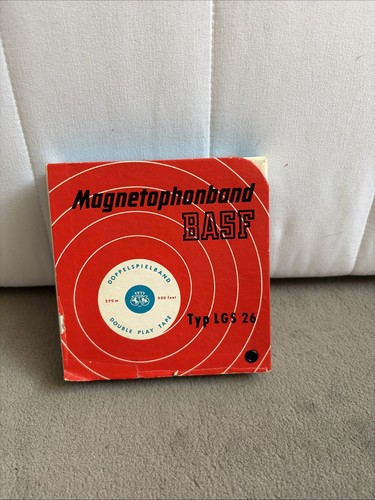 Altes basf magnetophonband typ - basf,
