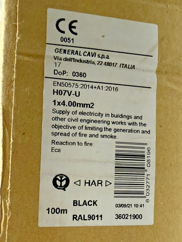 H07v pvc kabel draht - h07v-u,