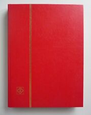 Briefmarken Sammelalbum Einsteckbuch DIN A4 32 Seiten roter Einband Leuchtturm