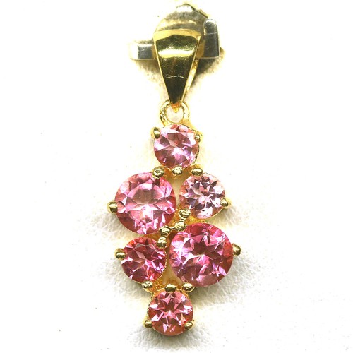925 sterling silber - silber, pink