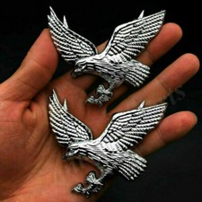 2pcs Adler Eagle Hawk Emblem