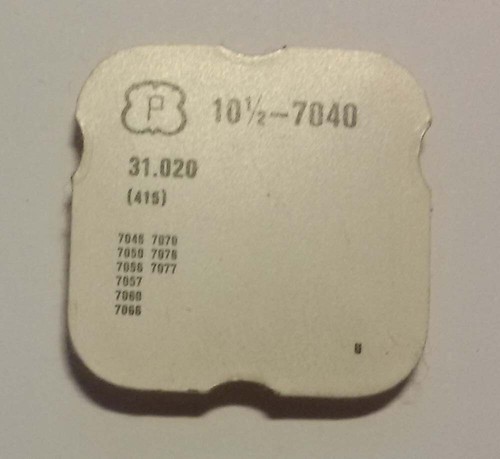 Peseux cal 7040 7046 - cal., 7040,