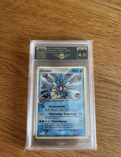 Pokémon garados deoxys - garados, ex
