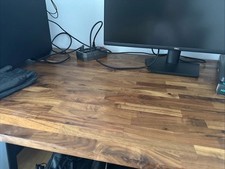 Exclusivholz Massivholzplatte Mit Pur Iternal Black Edition Tischbein