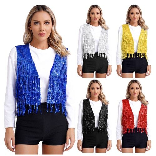 Damen pailletten hippie - pailletten,
