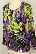 Damen Twinset Top + Cardigan