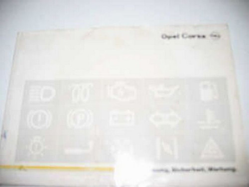 1ge betriebsanleitung opel - betriebsanleitung,
