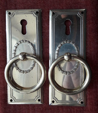 2 antike Möbelbeschläge