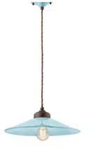 Pendelleuchte Lampe Ferroluce Colors C1631  Blau
