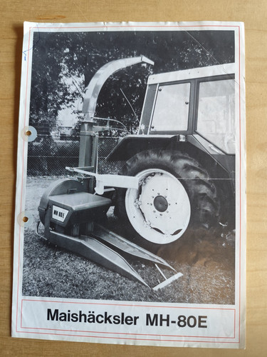Maishäcksler ihc 80e - maishäcksler,